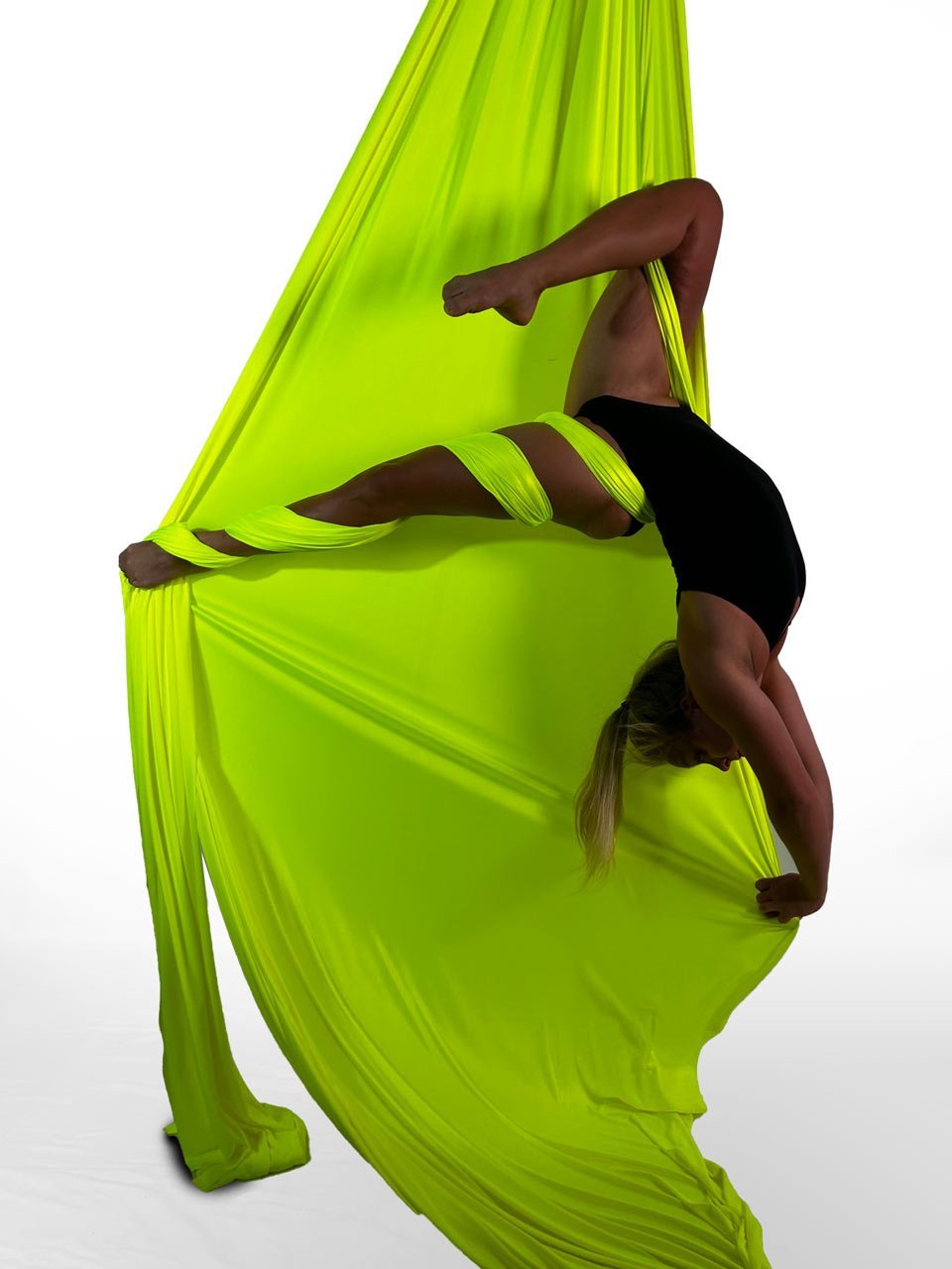 Aerial Silk Exclusive - neongelb - luftseide® deine Aerial Marke - Aerial Silk - luftseide®