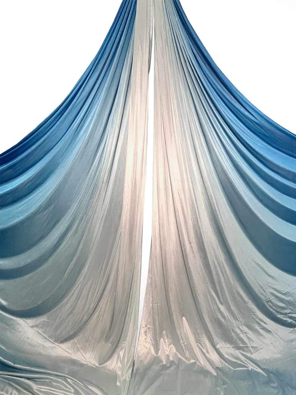 Aerial Silk Farbverlauf - ocean - luftseide® deine Aerial Marke - Aerial Silk - luftseide®