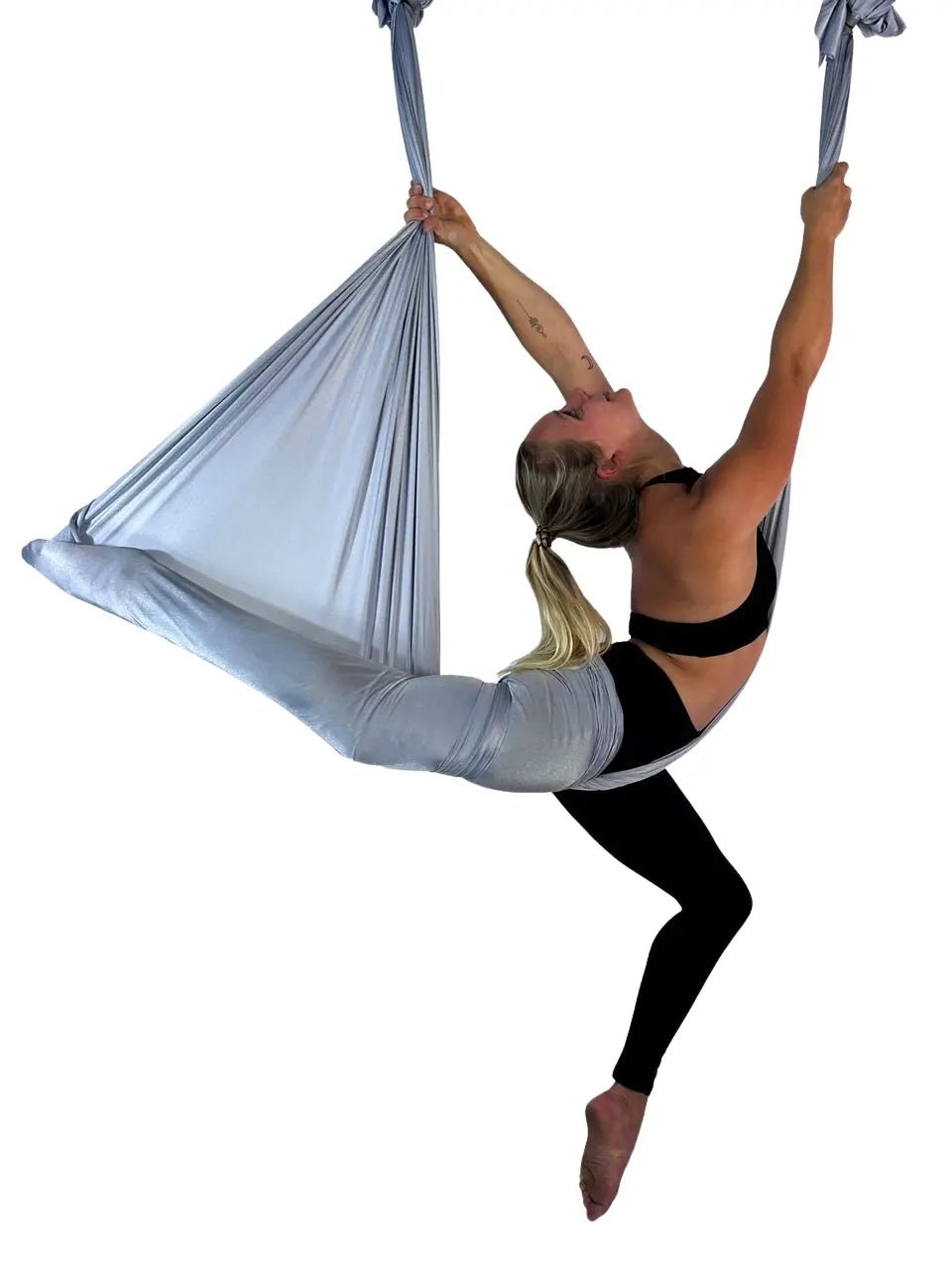 Aerial Yoga Set - silber - luftseide® deine Aerial Marke - Aerial Yoga Set - luftseide®