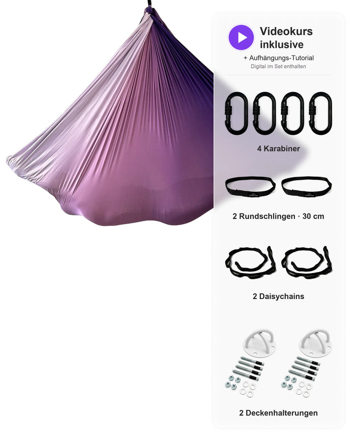 Aerial Yoga Set - lavender