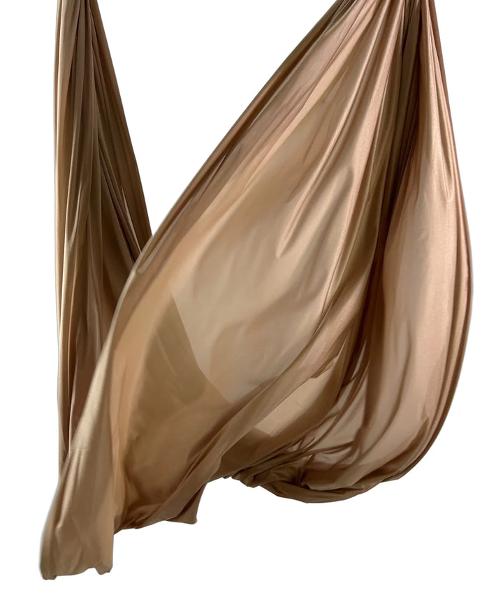 Premium Aerial Yoga Tuch - bronze
