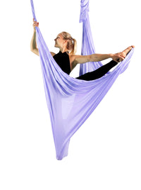 Premium Aerial Yoga Tuch - flieder