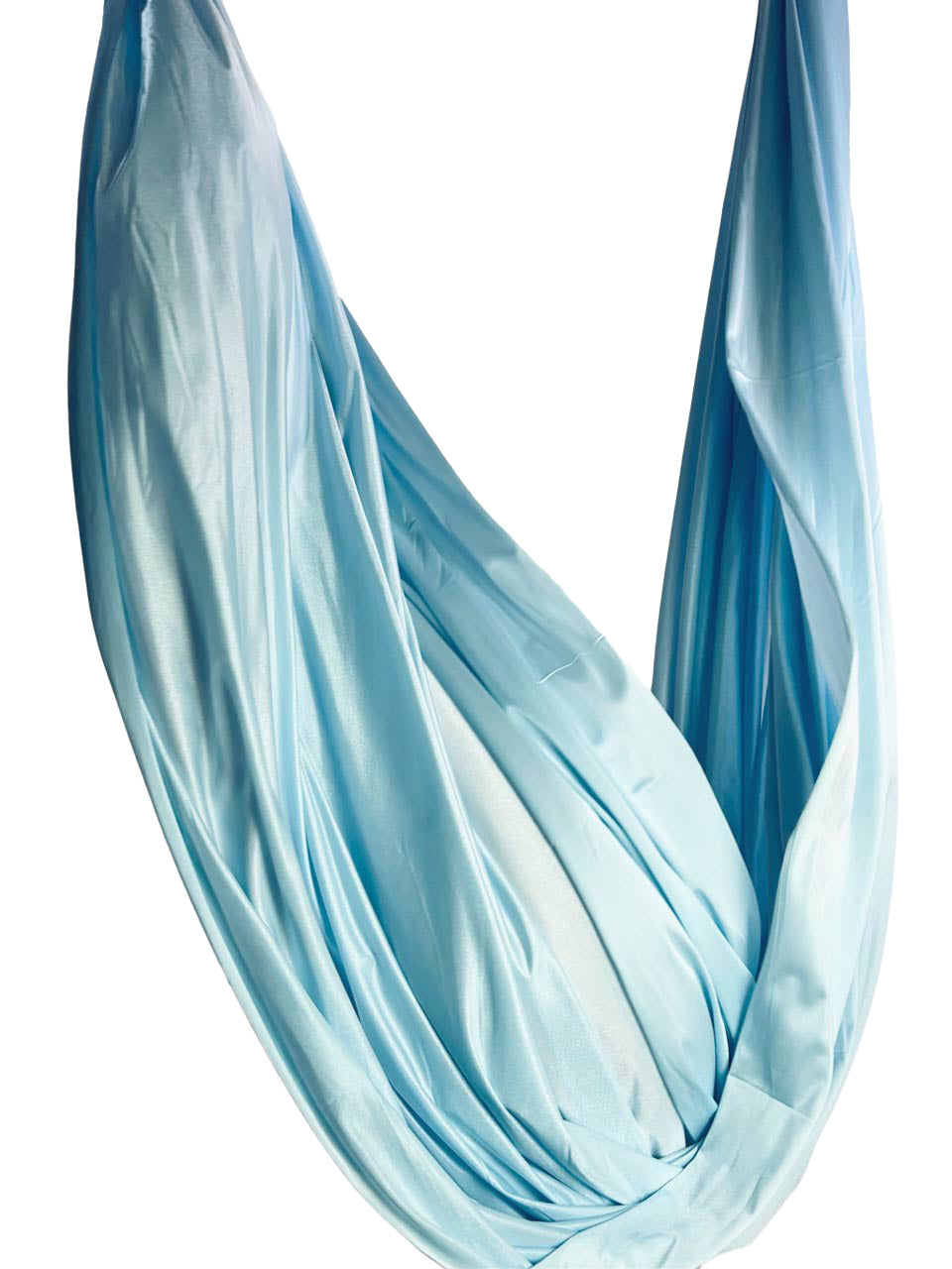 Premium Aerial Yoga Tuch - pastellblau