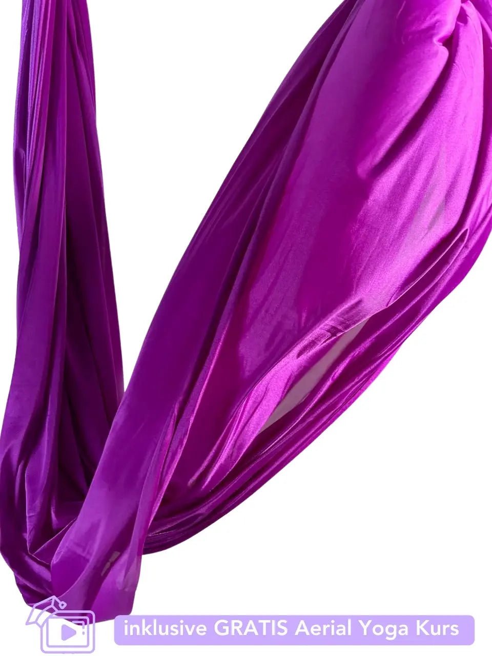 Premium Aerial Yoga Tuch - orchidee - luftseide® deine Aerial Marke - Aerial Yoga - luftseide®
