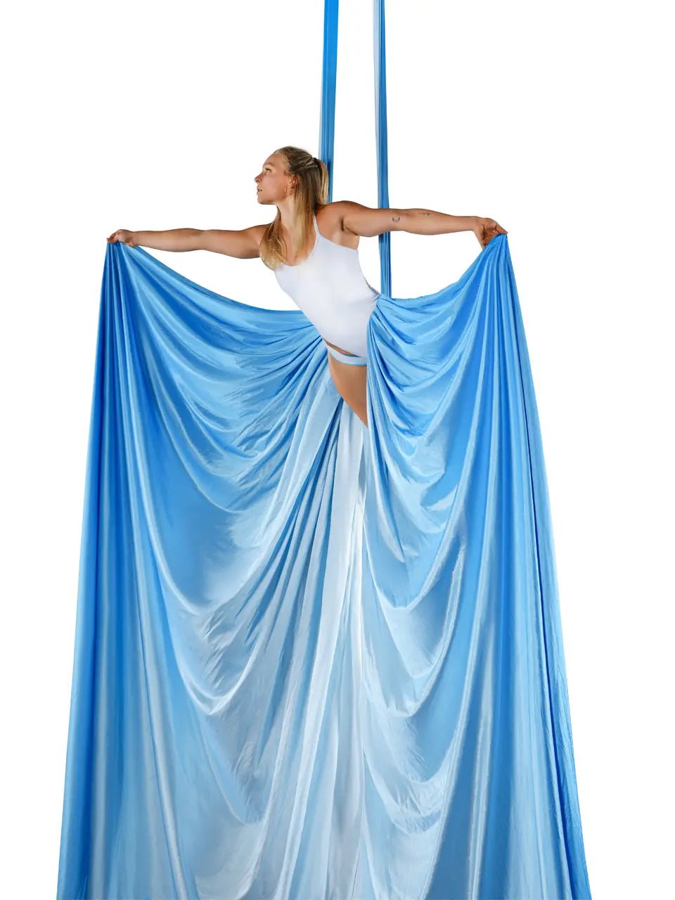 Aerial Silk Farbverlauf - ocean - luftseide® deine Aerial Marke - Aerial Silk - luftseide®