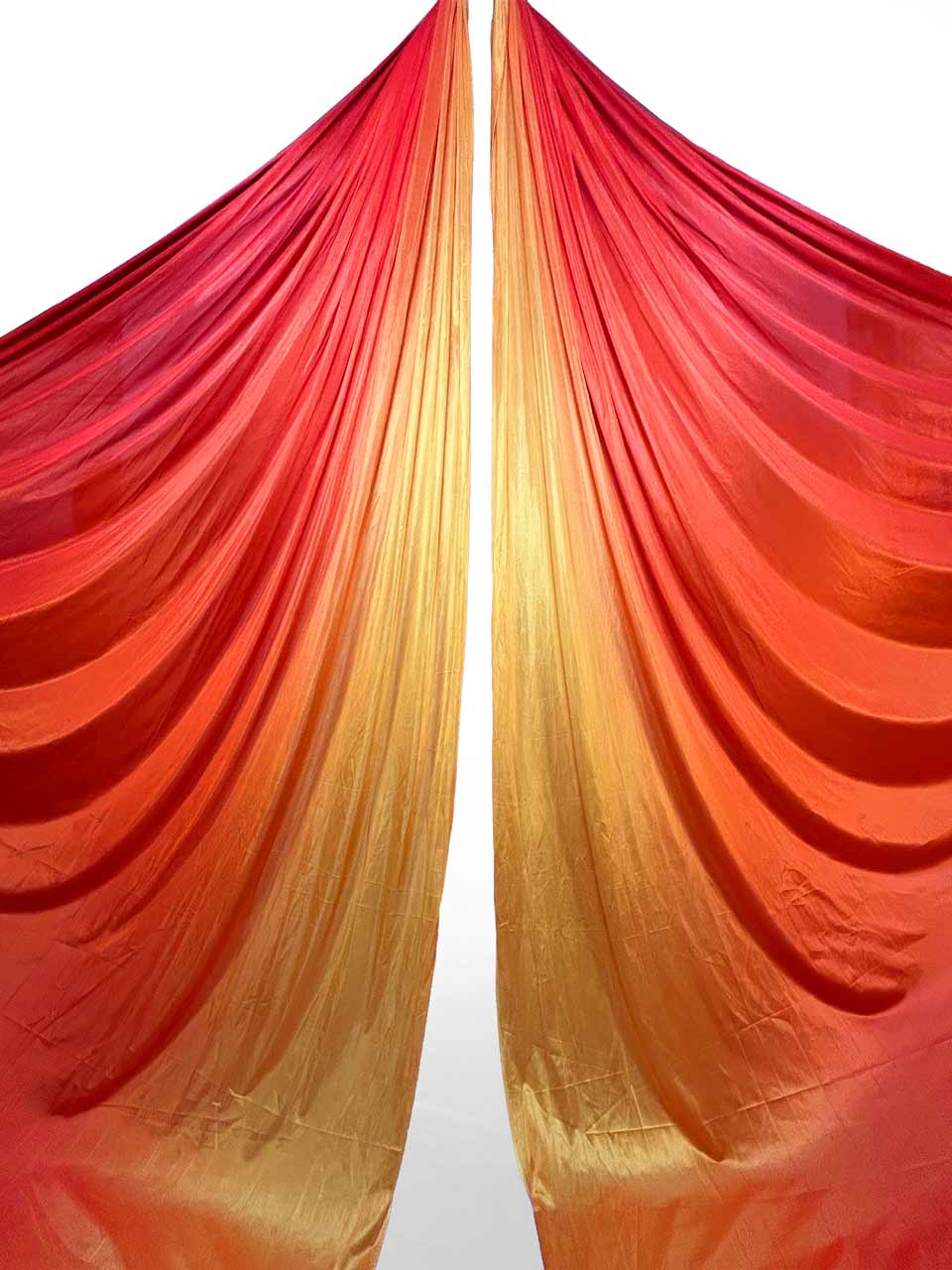 Aerial Silk Farbverlauf - sunrise - luftseide® deine Aerial Marke - Aerial Silk - luftseide®