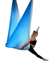 Premium Aerial Yoga Tuch - ocean