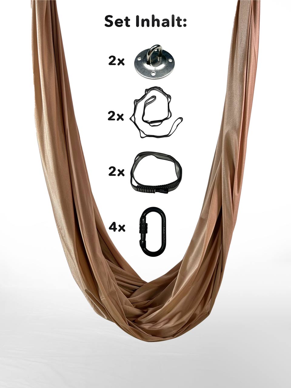 luftseide® Aerial Yoga Set - bronze