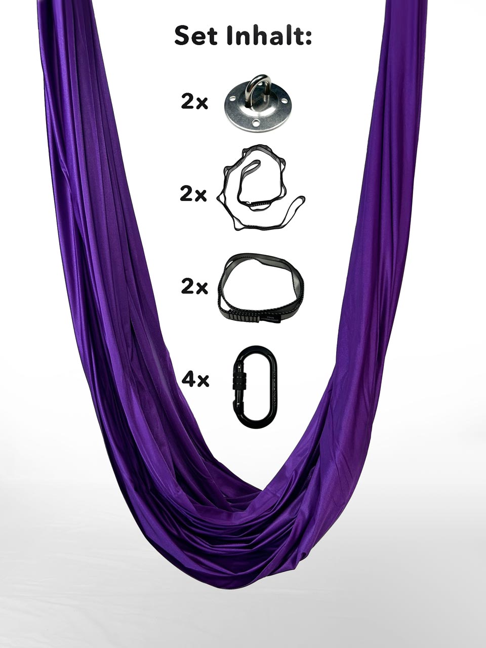 luftseide® Aerial Yoga Set - lila