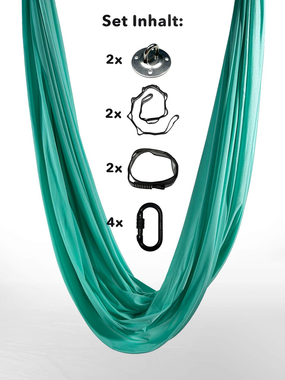 luftseide® Aerial Yoga Set - mint