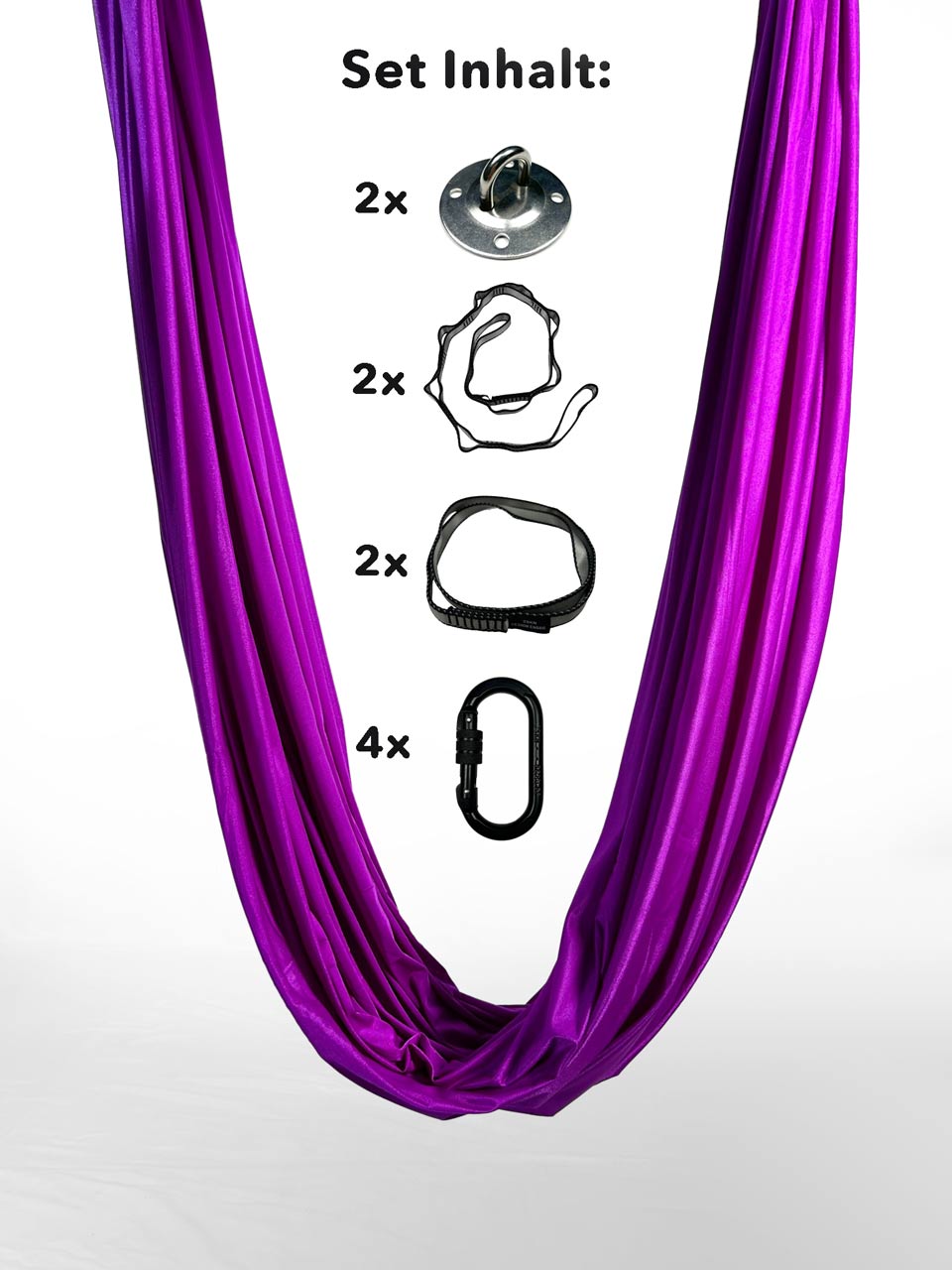 luftseide® Aerial Yoga Set - orchidee