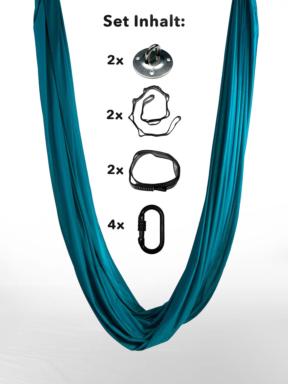 luftseide® Aerial Yoga Set - türkis