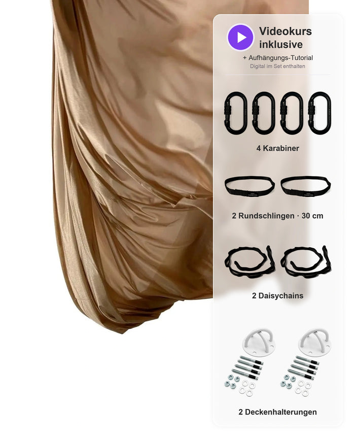 Aerial Yoga Set - bronze