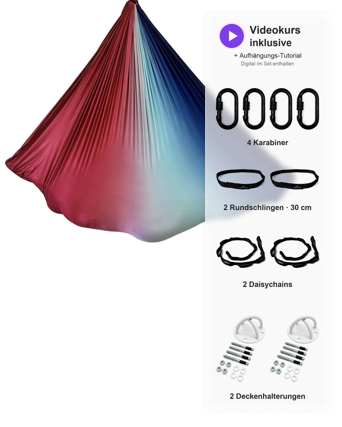Aerial Yoga Set - twilight