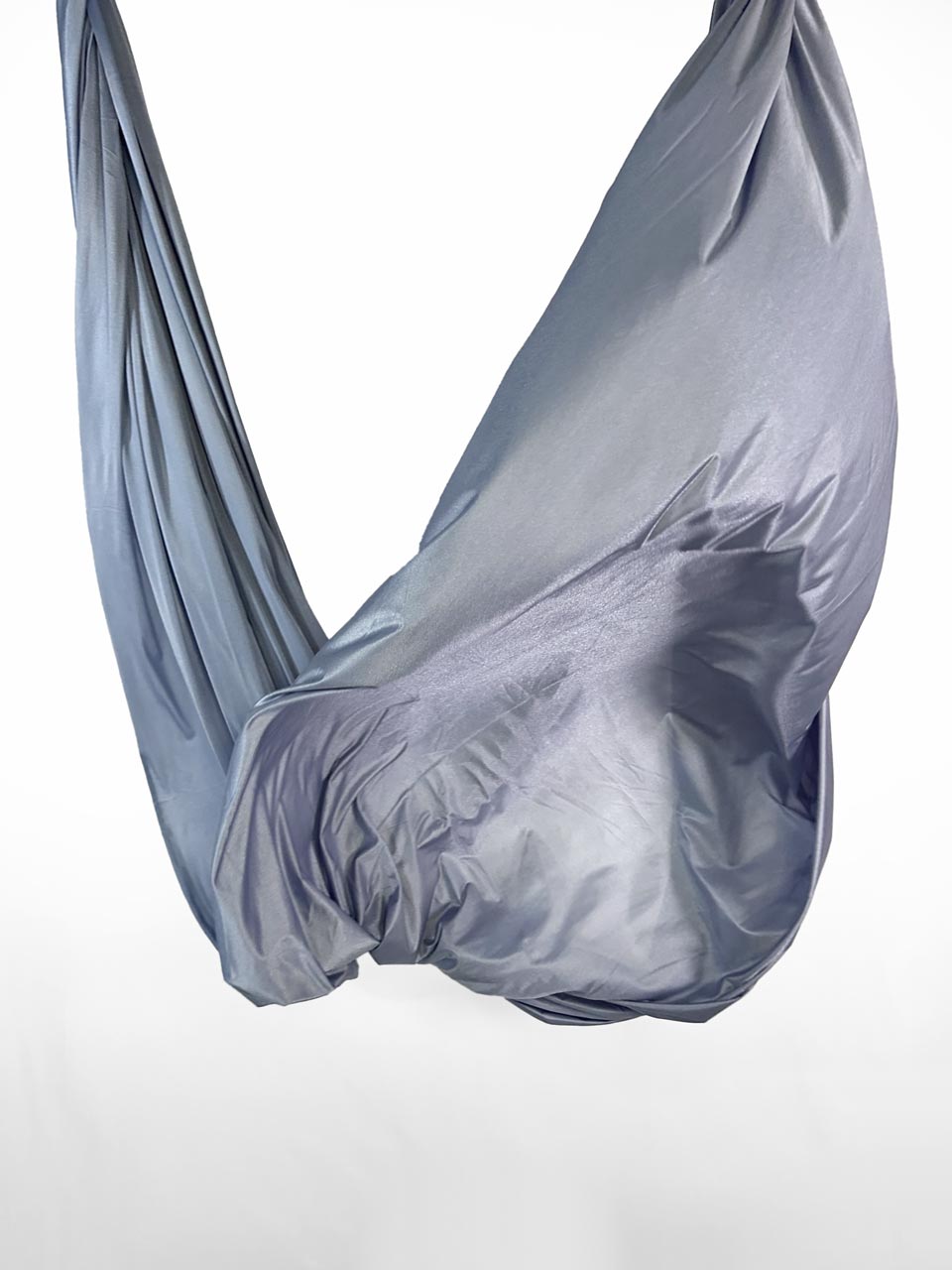 luftseide® Premium Aerial Yoga Tuch - silber