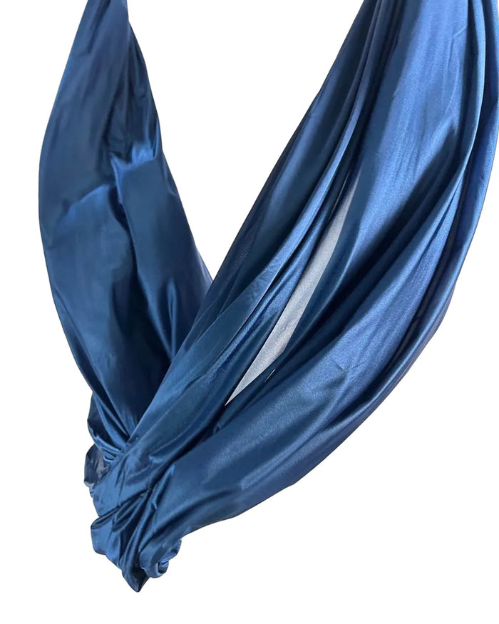 Premium Aerial Yoga Tuch - dunkelblau
