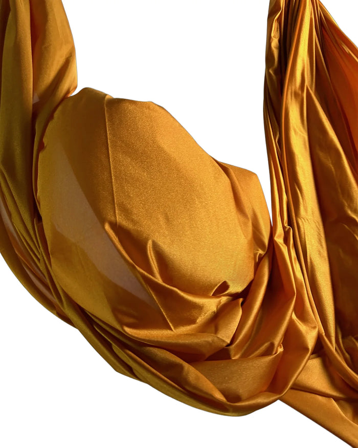 Premium Aerial Yoga Tuch - gold