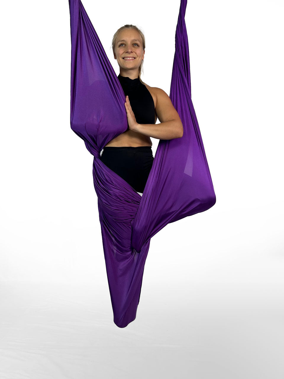 luftseide® Premium Aerial Yoga Tuch - lila