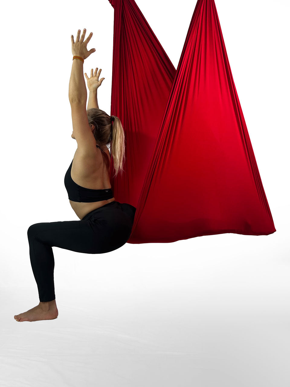 luftseide® Premium Aerial Yoga Tuch - rot