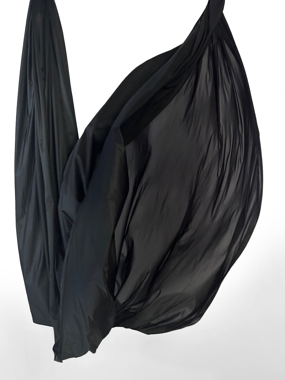 luftseide® Premium Aerial Yoga Tuch - schwarz