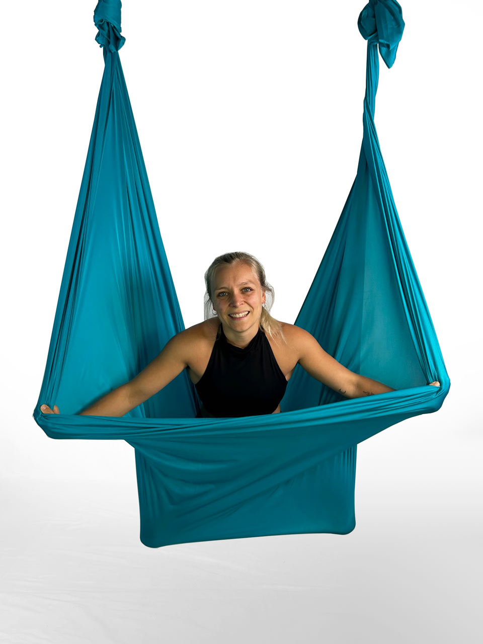 luftseide® Premium Aerial Yoga Tuch - türkis