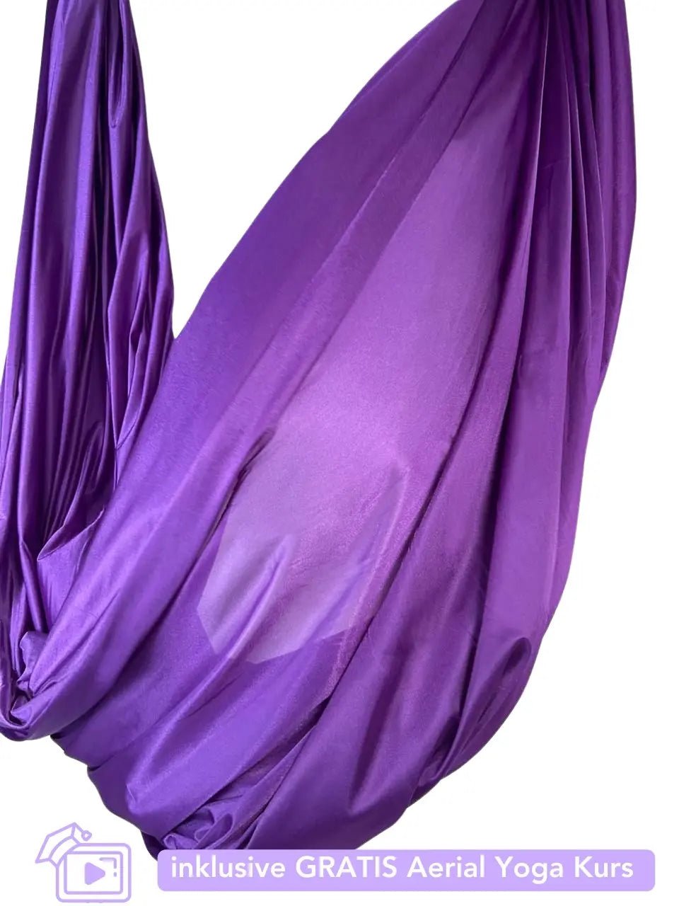 Premium Aerial Yoga Tuch - lila - luftseide® deine Aerial Marke - Aerial Yoga - luftseide®