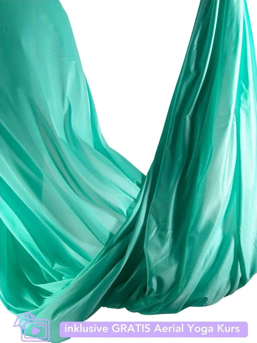 Premium Aerial Yoga Tuch - mint - luftseide® deine Aerial Marke - Aerial Yoga - luftseide®