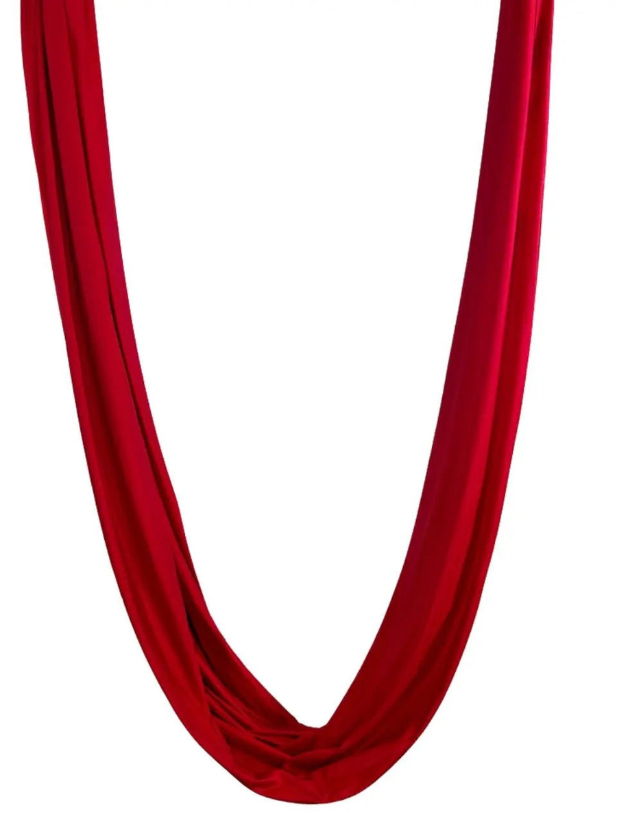 Premium Aerial Yoga Tuch - rot - luftseide® deine Aerial Marke - Aerial Yoga - luftseide®